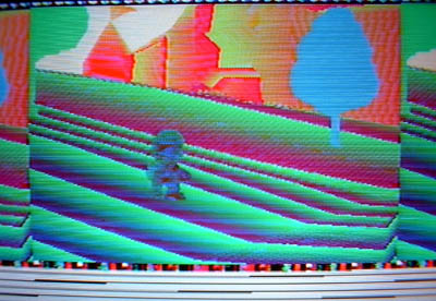 I wish I could play the game like this! Total trip-out, man!