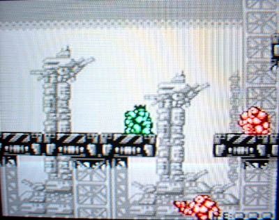 I'm green; you're red, so that means you're my enemy.